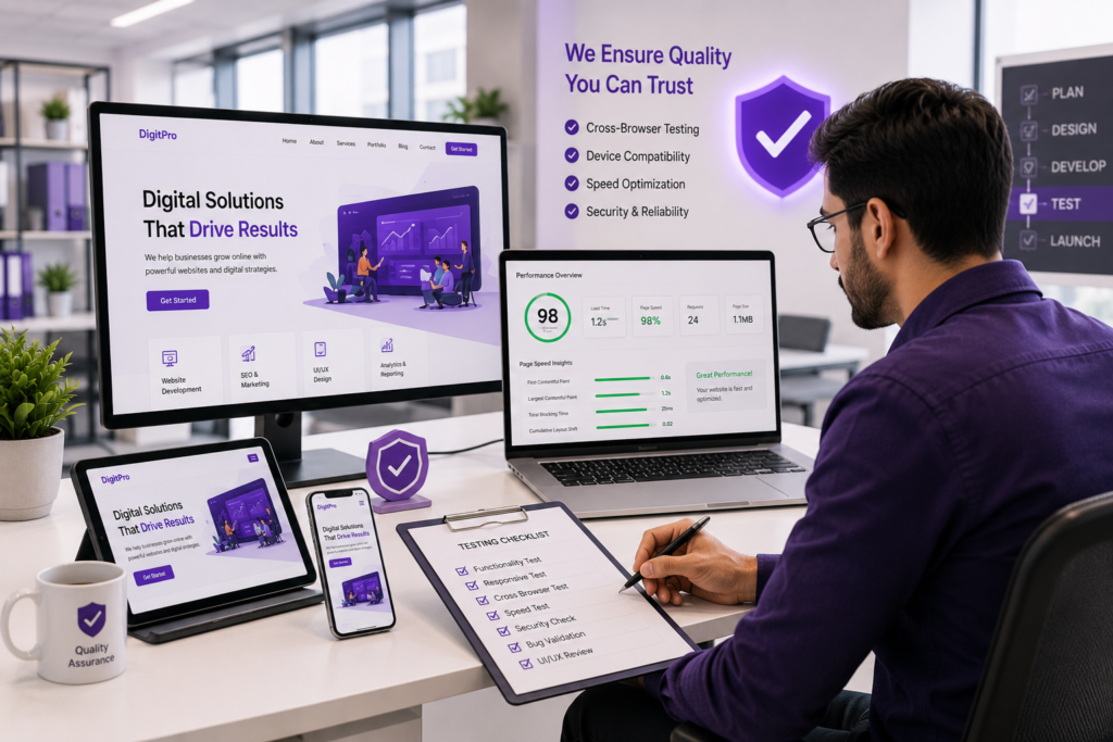 Website testing and optimization