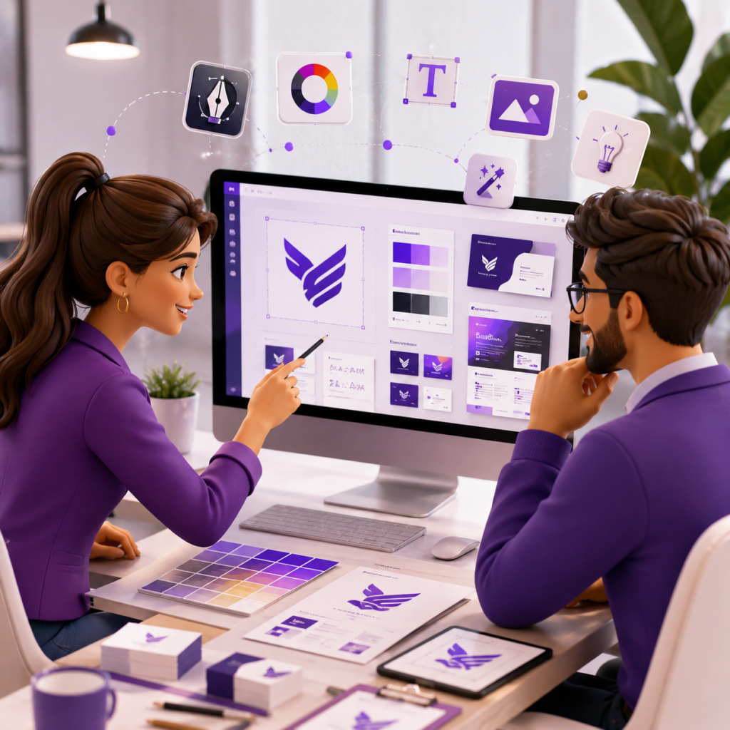 Professional graphic design services for businesses