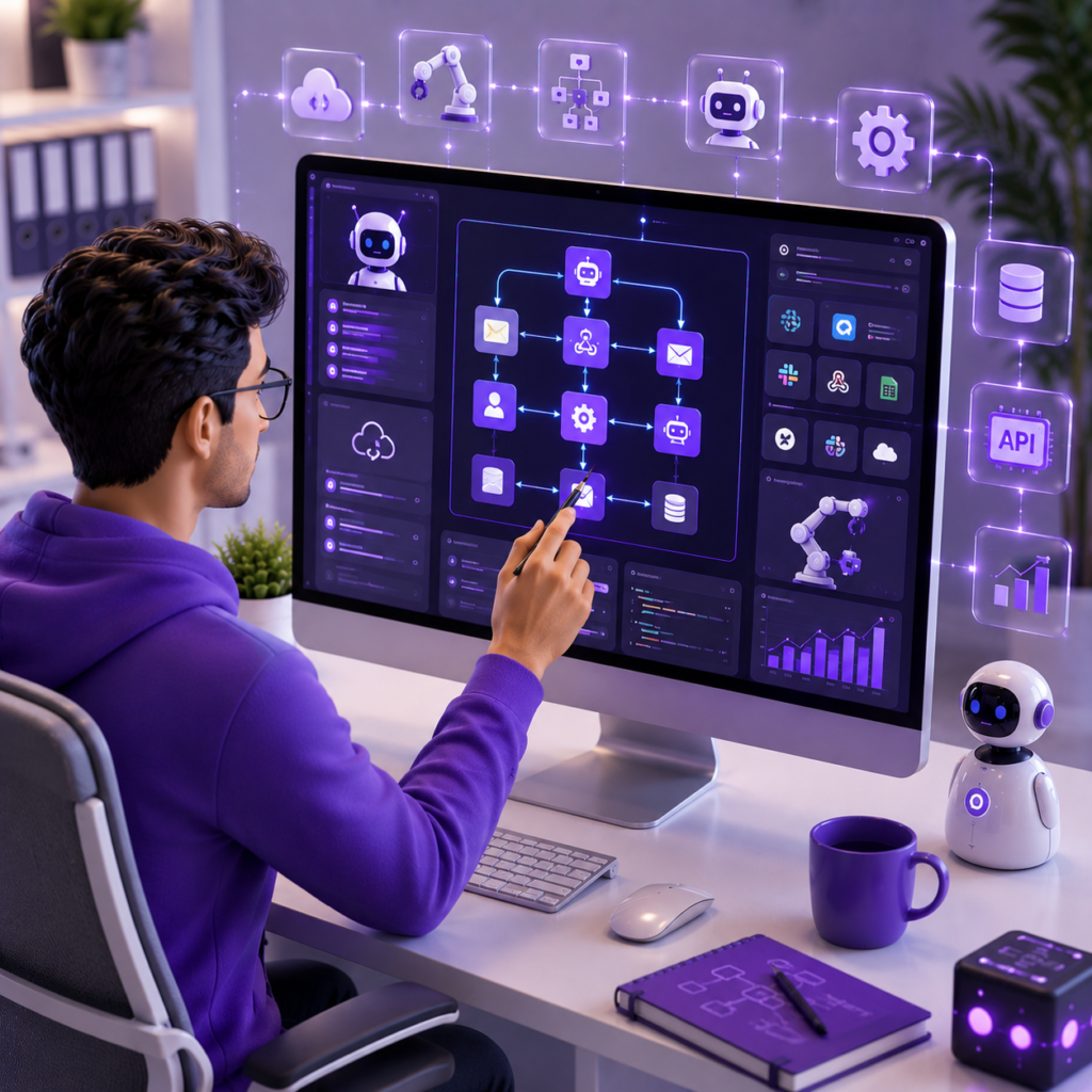Business automation setup