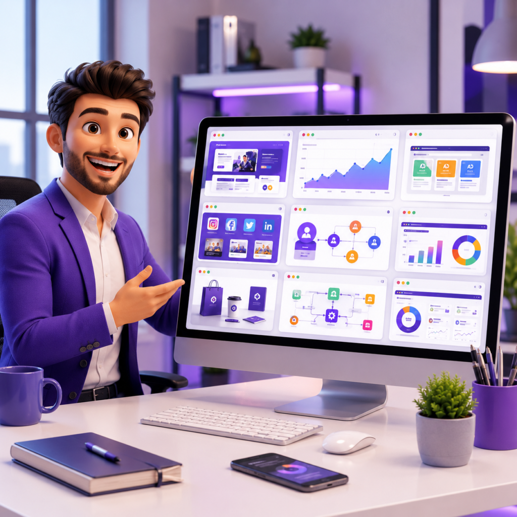 Digital marketing portfolio project