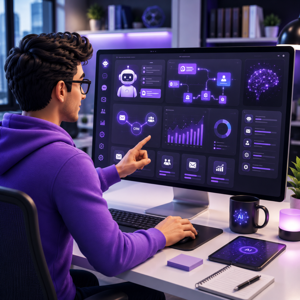Business AI automation project
