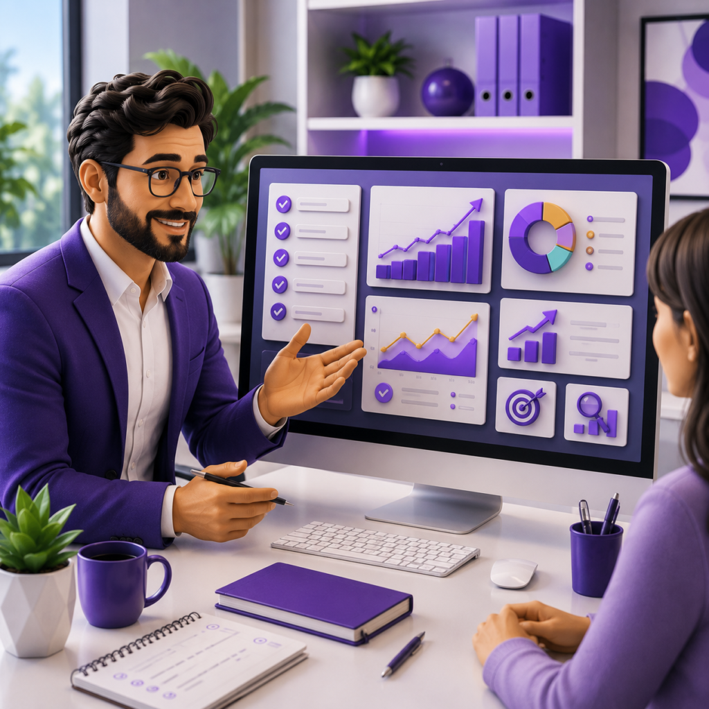Digital marketing action plan for business growth