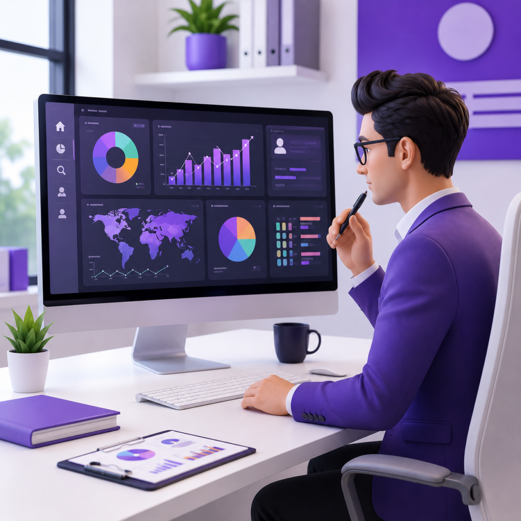 Business analysis during a digital marketing consultation