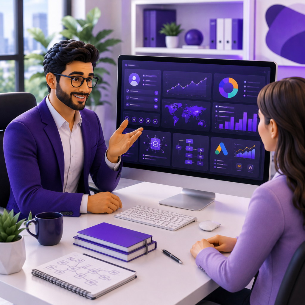 Business consultation for digital marketing strategy